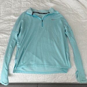 Nike Aqua Quarter-Zip Top